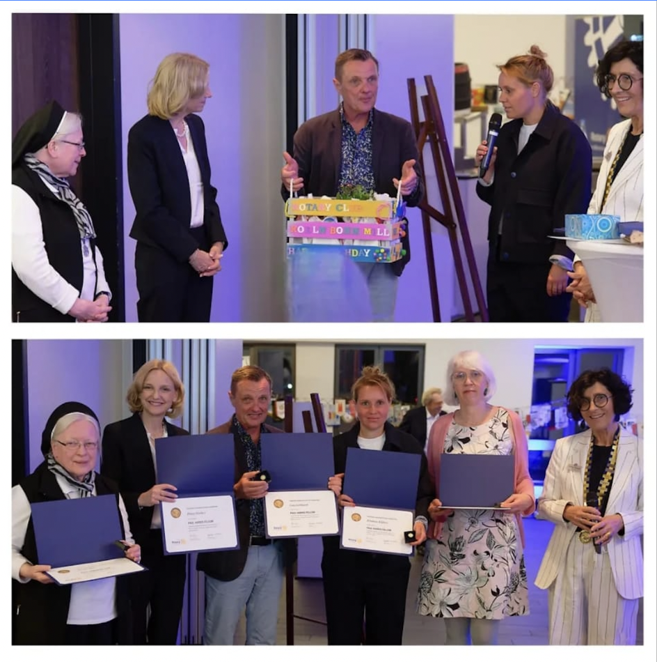Verleihung beim Rotary-Club